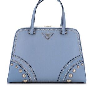 Prada Blue Studded Women's Bag